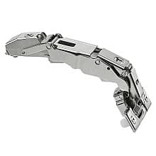 Clip Top 155° Opening Wide-Angled Hinge with BLUMOTION Soft-Closing, 45mm Bore Pattern, Full Overlay