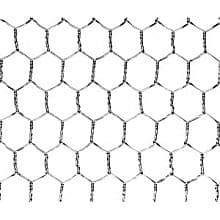 1220T 36X48 WIRE GRILL .5"MESH FLT BK