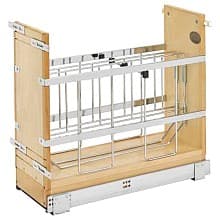 19-1/2" 1-Shelf Pullout Organizer with BLUMOTION Soft-Closing, Wood