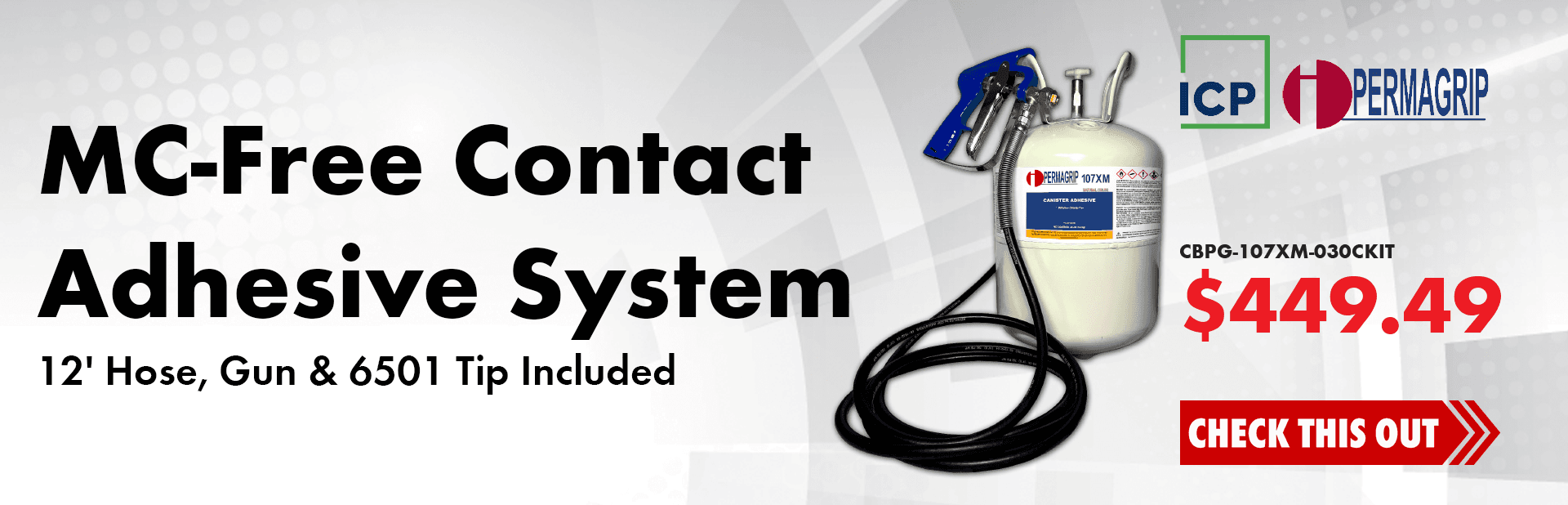 107XM MC-Free Contact Adhesive System Promo