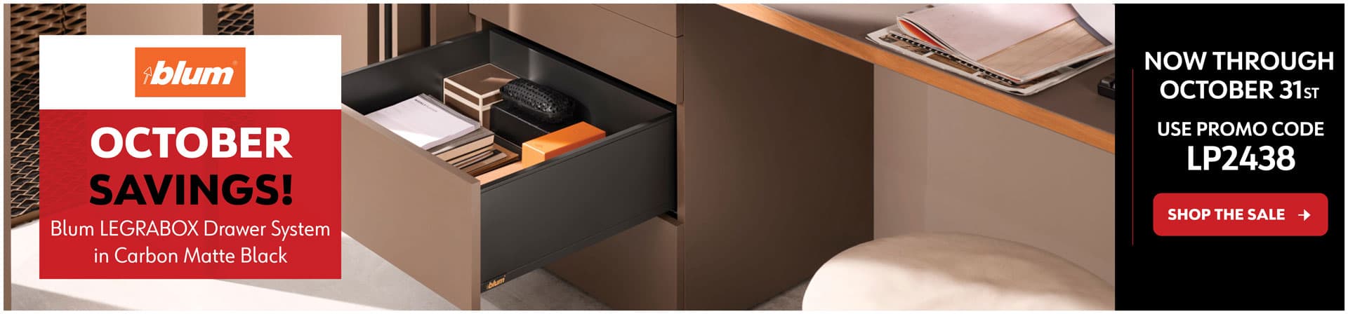 October Savings - Blum Legrabox