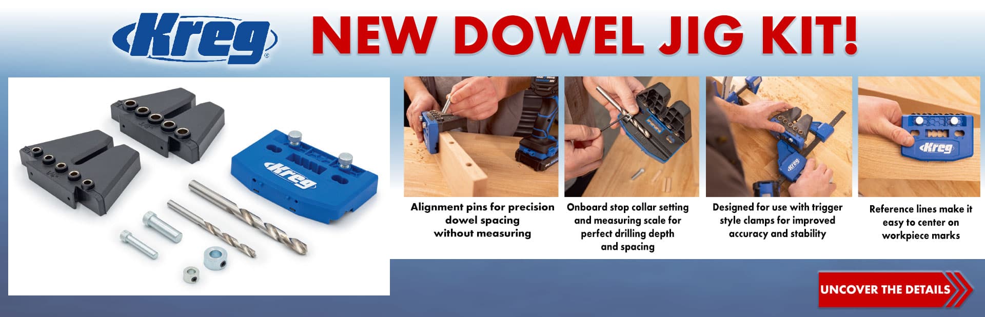 New Kreg Dowel Jig Kit!