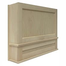 30" x 24" Estate Canopy Range Hood with Broan Liner, Maple